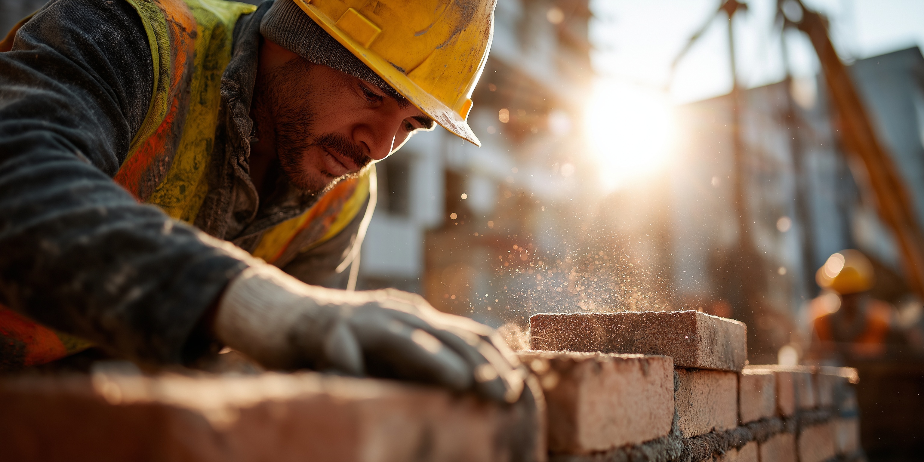 222mm Un-plastered Clay Stock Brick Wall (No foundation)